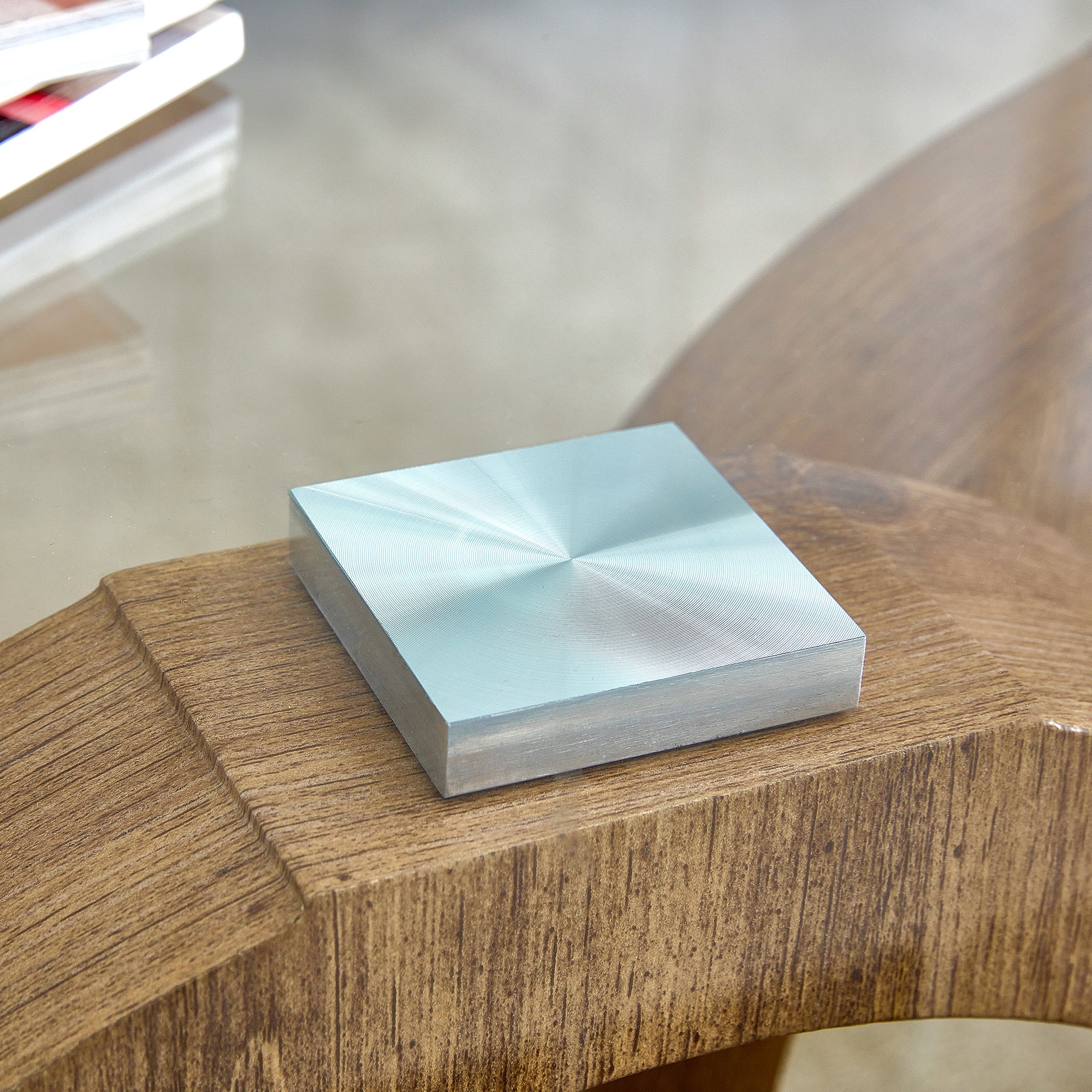 [variant:W3806P439658] Double-Ring Glass Coffee Table image 15