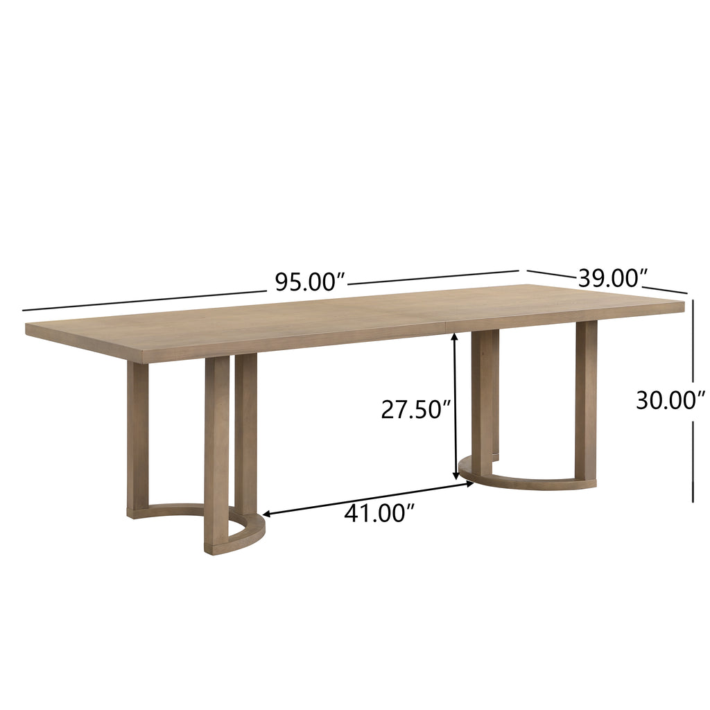 [variant:N872P268236A] Light Ash Dining Table image 3
