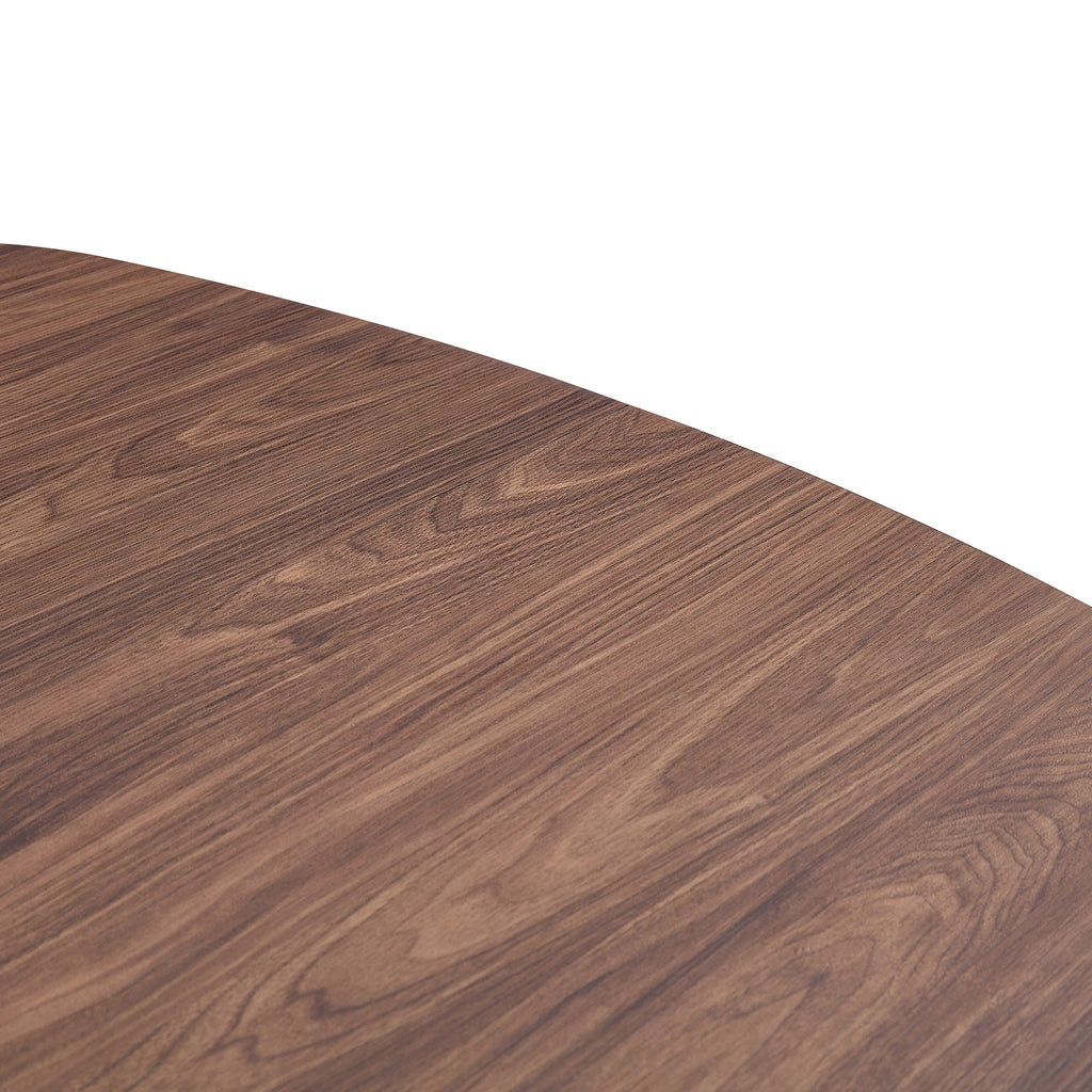[variant:W3806S00019] Walnut Roman-Column Dining Table – 78.7-Inch image 17