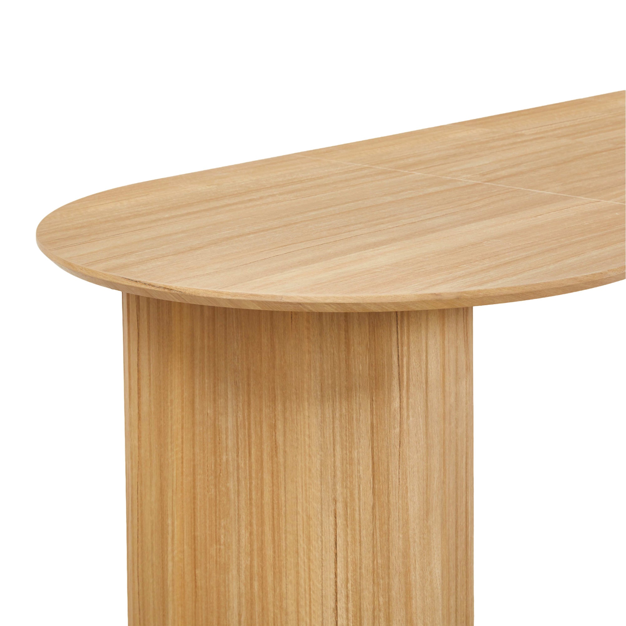 Extendable Oval Dining Table – Oak or Walnut — [variant:W3808S00001] Oak image 10