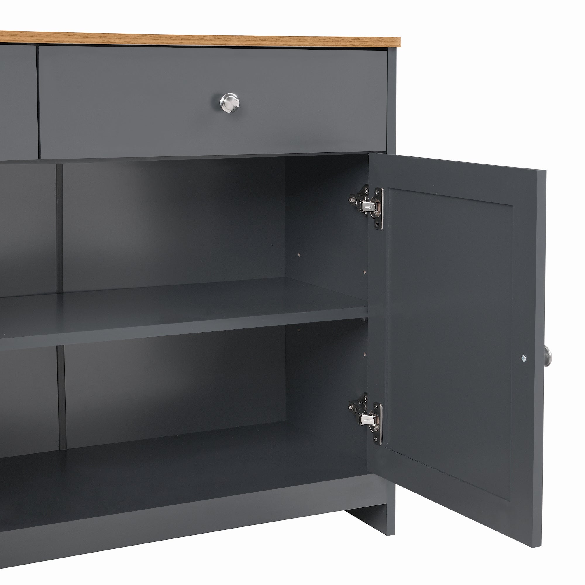 [variant:GA0017B] Gray-Black / Wood Tone image 15