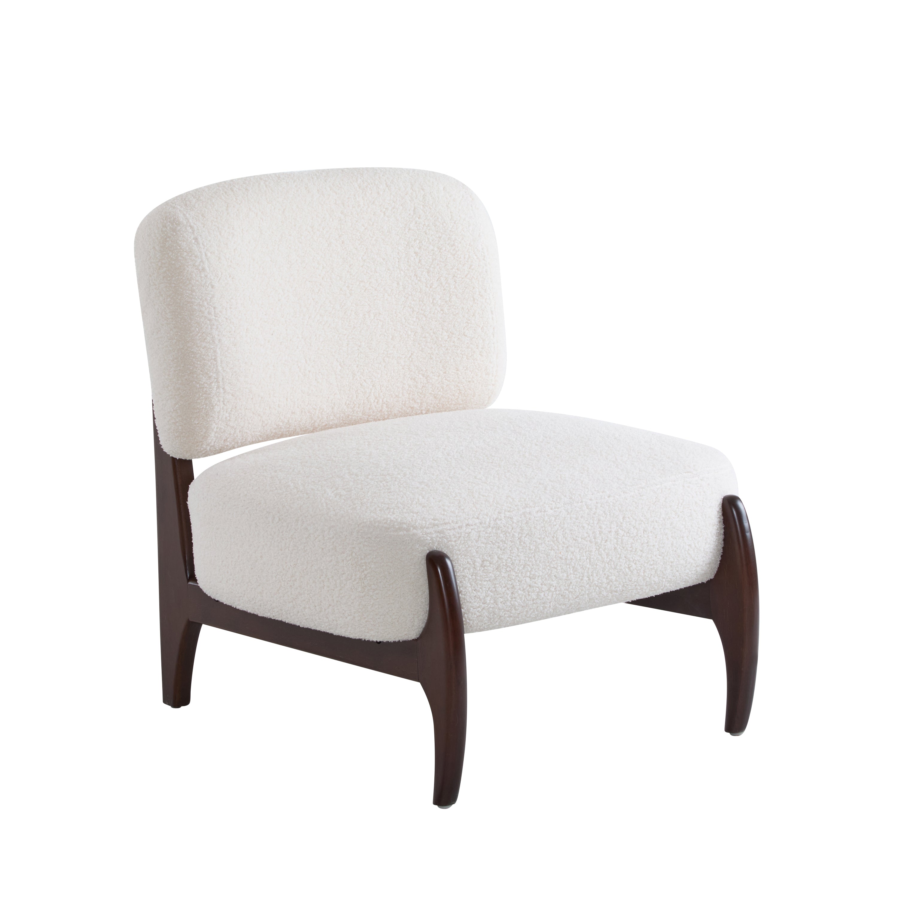 [variant:N913P495912B] Modern Boucle Lounge Chair image 12