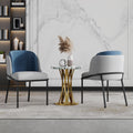 [variant:N852P429457M] Modern Angled-Leg Dining Chairs – Sets of 2, 4 or 6 – Blue+Grey image 1