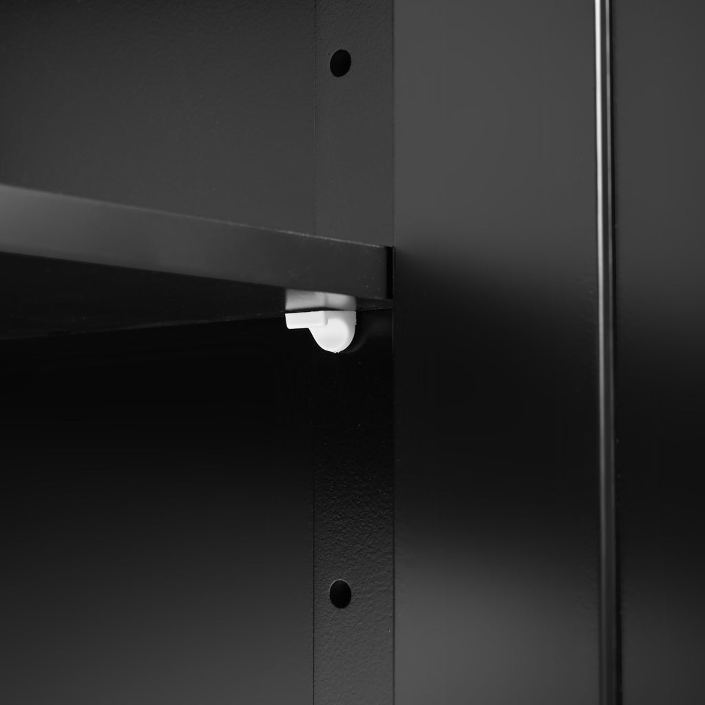 [variant:N853S000006B] Dual-Drop-Leaf Rolling Kitchen Island – Black, 55.75-Inch image 39