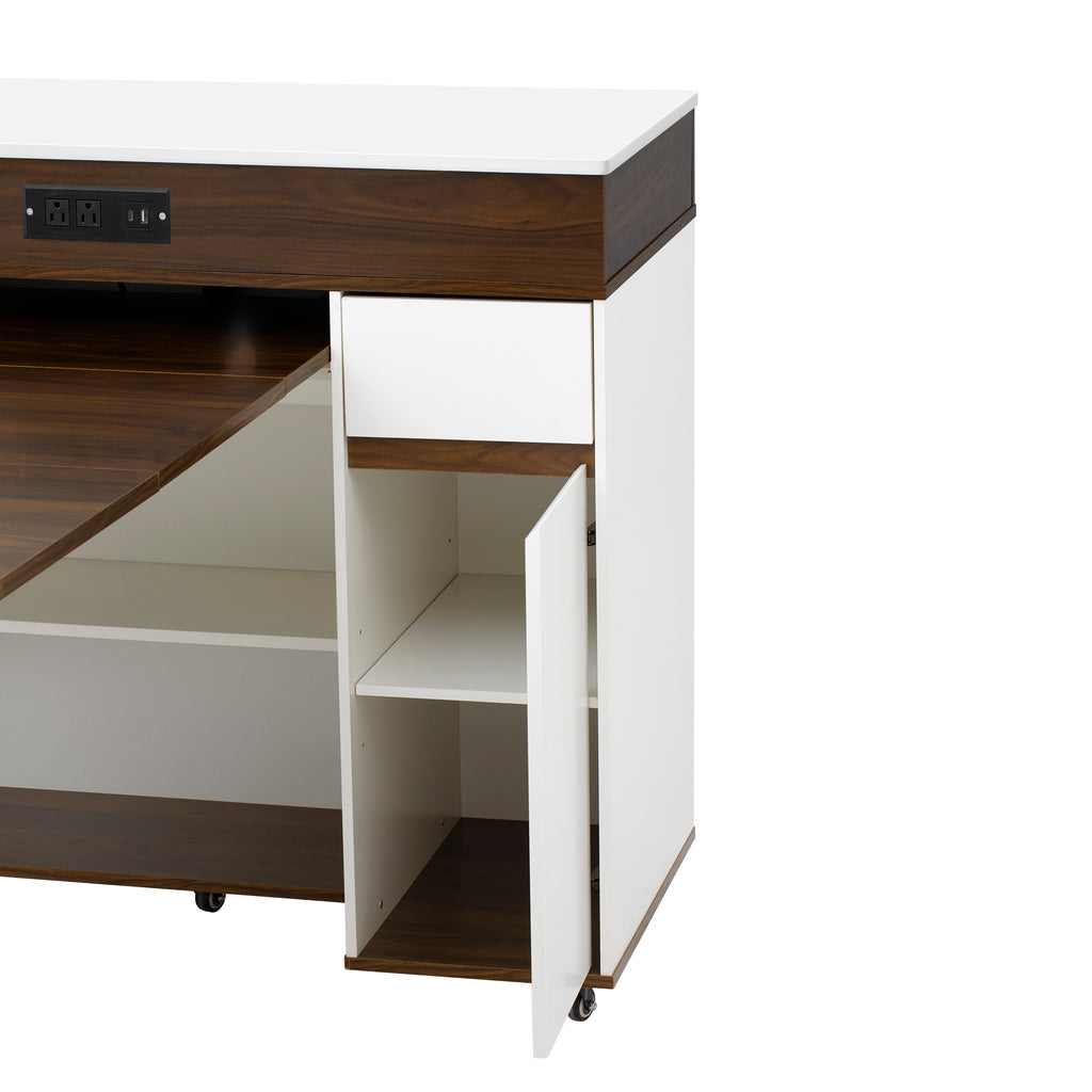 [variant:XW000029AAD-CA] Creamy White,Walnut image 27