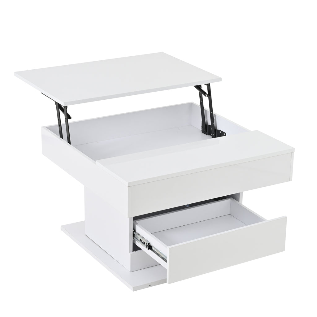 [variant:N892P423296W] 360° Rotating Lift-Top Coffee Table with Drawer image 38