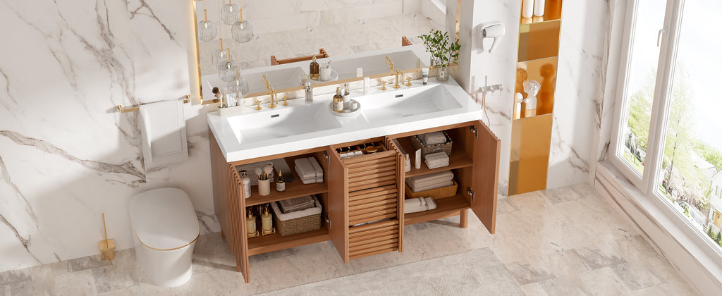 [variant:N729P000037N] Double-Sink Bathroom Vanity with Storage – 59.3-Inch image 35