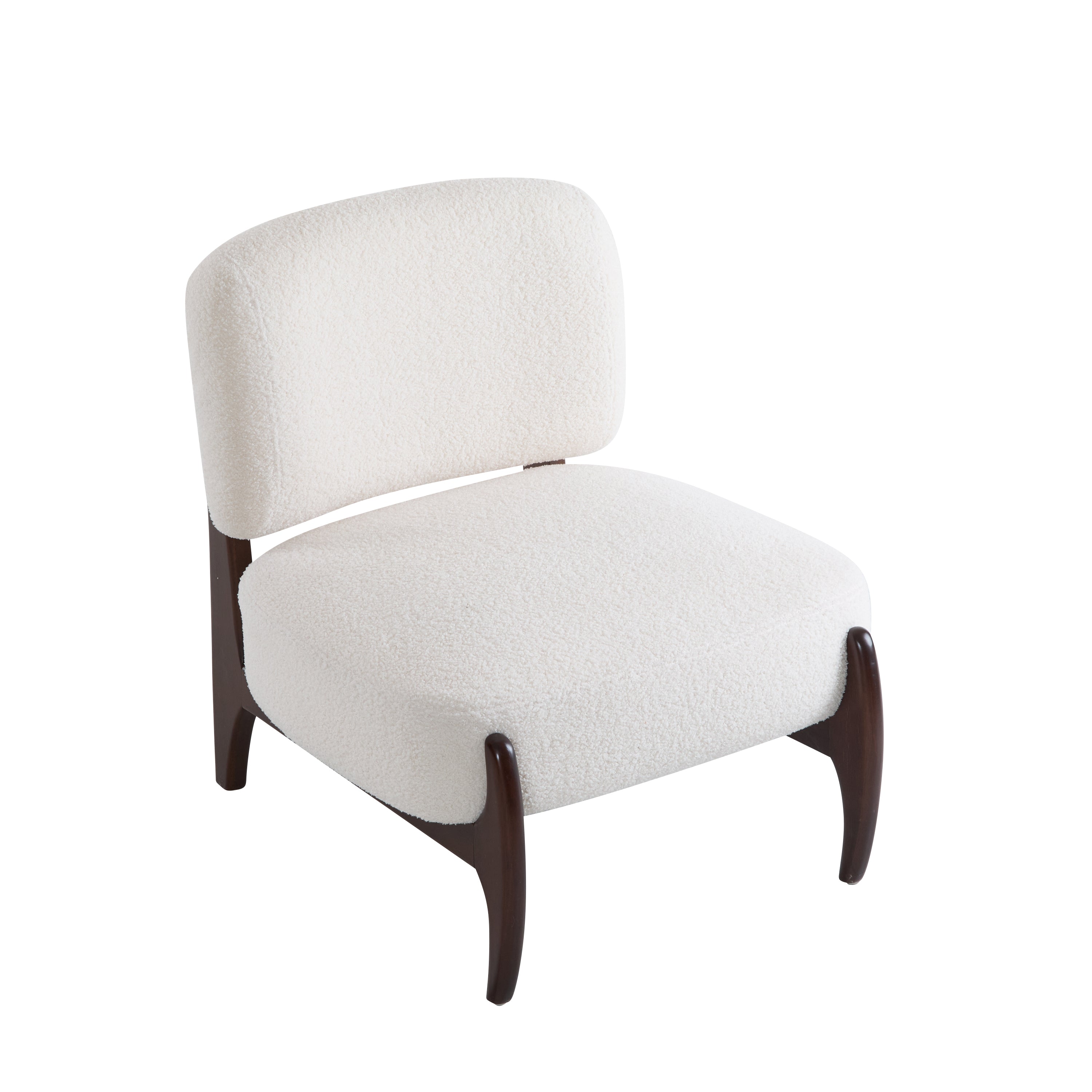 [variant:N913P495912B] Modern Boucle Lounge Chair image 14
