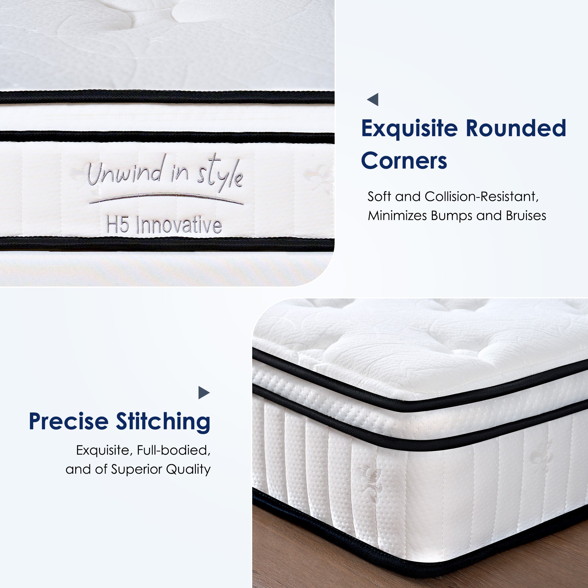 [variant:W3686P353672] Twin Hybrid Memory Foam Mattress – 8-Inch image 6