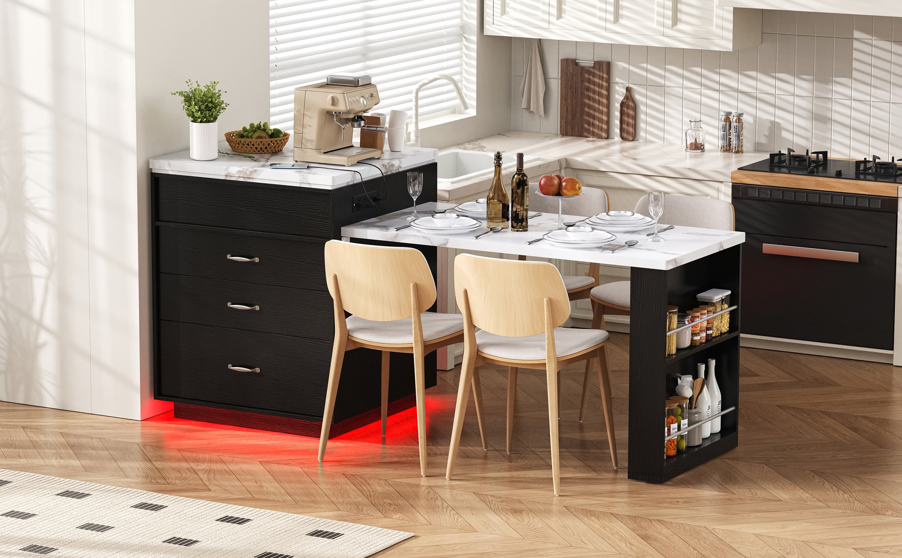 [variant:XW000036AAB-CA] Black,White Marble image 36