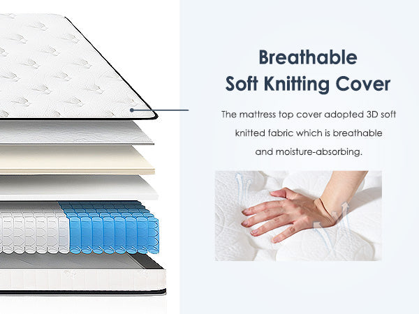 [variant:W3686P353672] Twin Hybrid Memory Foam Mattress – 8-Inch image 23