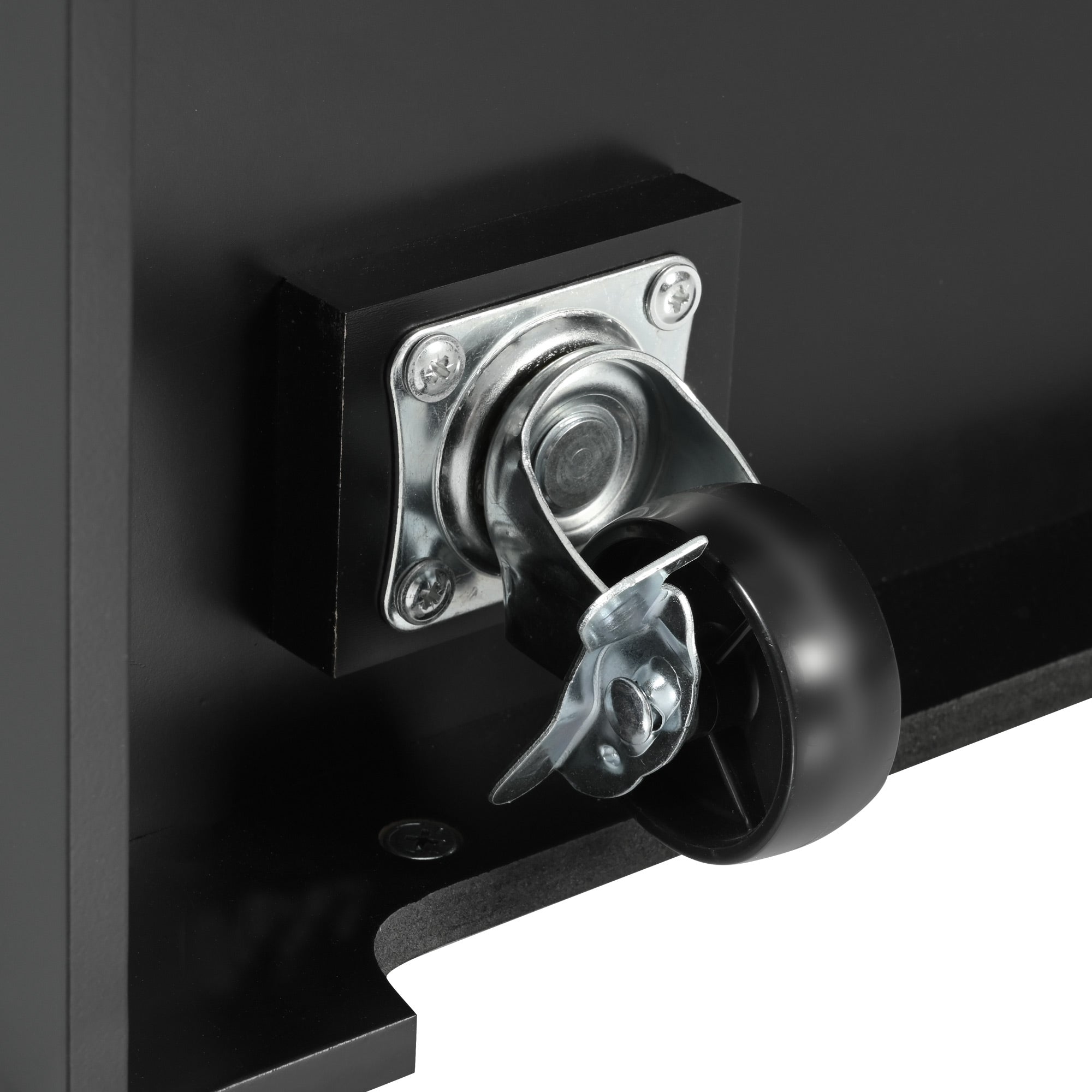 [variant:N853S000006B] Dual-Drop-Leaf Rolling Kitchen Island – Black, 55.75-Inch image 35