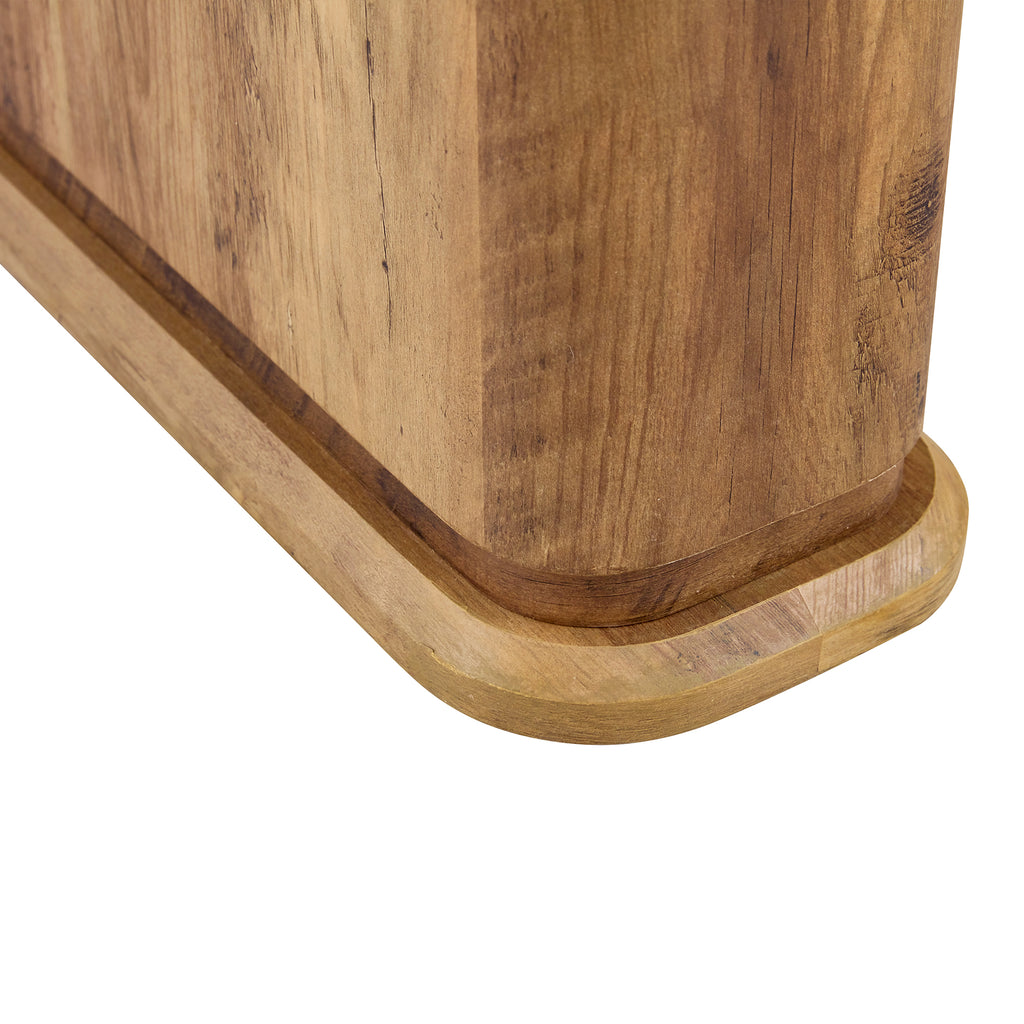 [variant:W3806S00012] Wood-Grain U-Leg Dining Table – 64.5-Inch image 13
