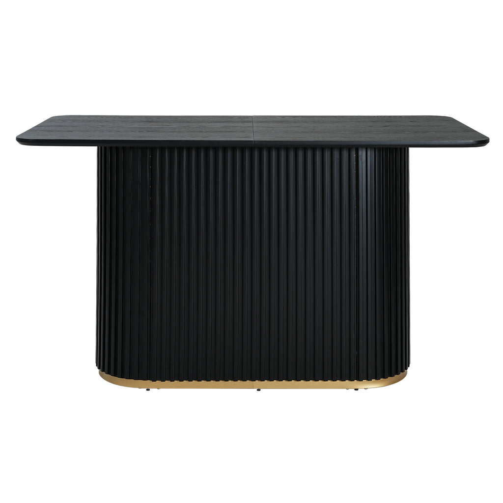 [variant:N872P426826H_N872P426828H] Black Counter-Height Dining Table – 63-Inch image 2