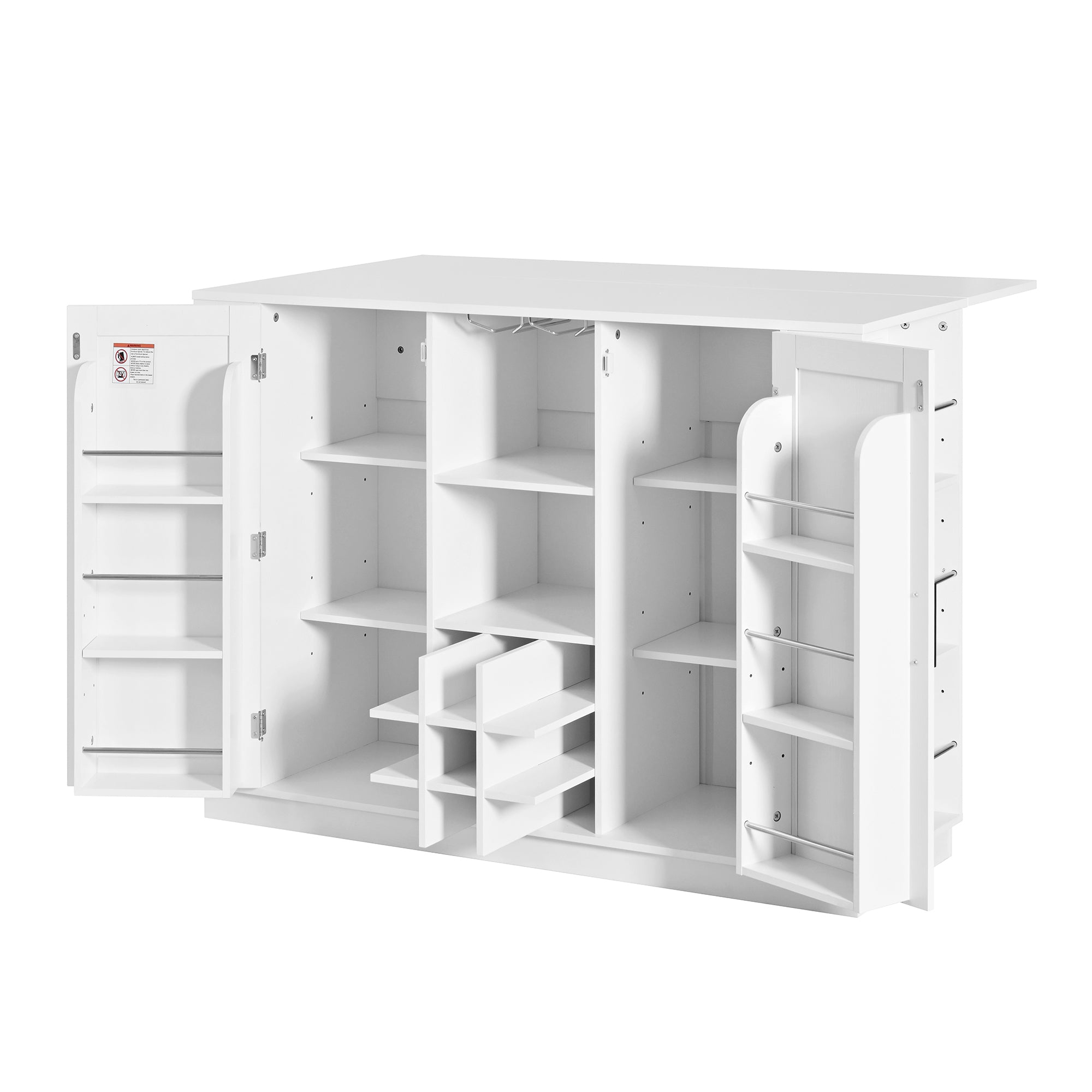 [variant:N889P443148K] Foldable-Top Bar Cabinet with Power Outlet – 47-Inch image 15