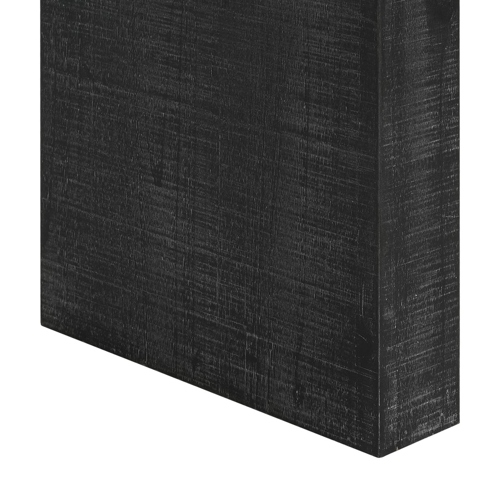 Curved-Edge Pine Veneer Console Table – 52-Inch — [variant:N851P415011B] Black image 12