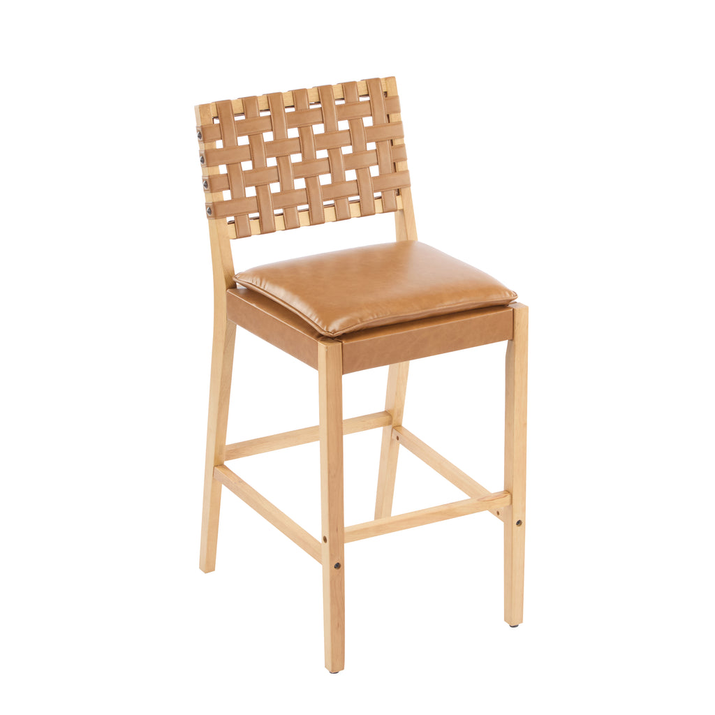 [variant:N897P439537B-S4] Rieti Woven-Back Bar Stools – Set of 4 image 7