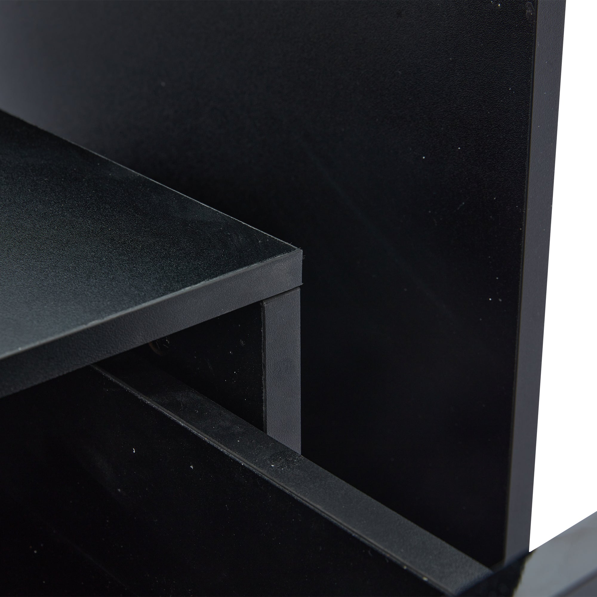 [variant:N892P428787B] High-Gloss LED Coffee Table with Glass Top and Drawers image 15