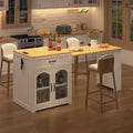 [variant:WT000005AAK] Rolling Bar Cabinet with Power Outlet image 1
