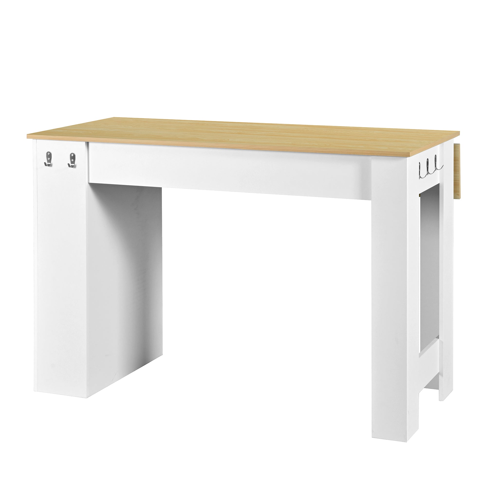 [variant:N889P428028O] 3-in-1 Kitchen Island with Foldable Dining Table image 15