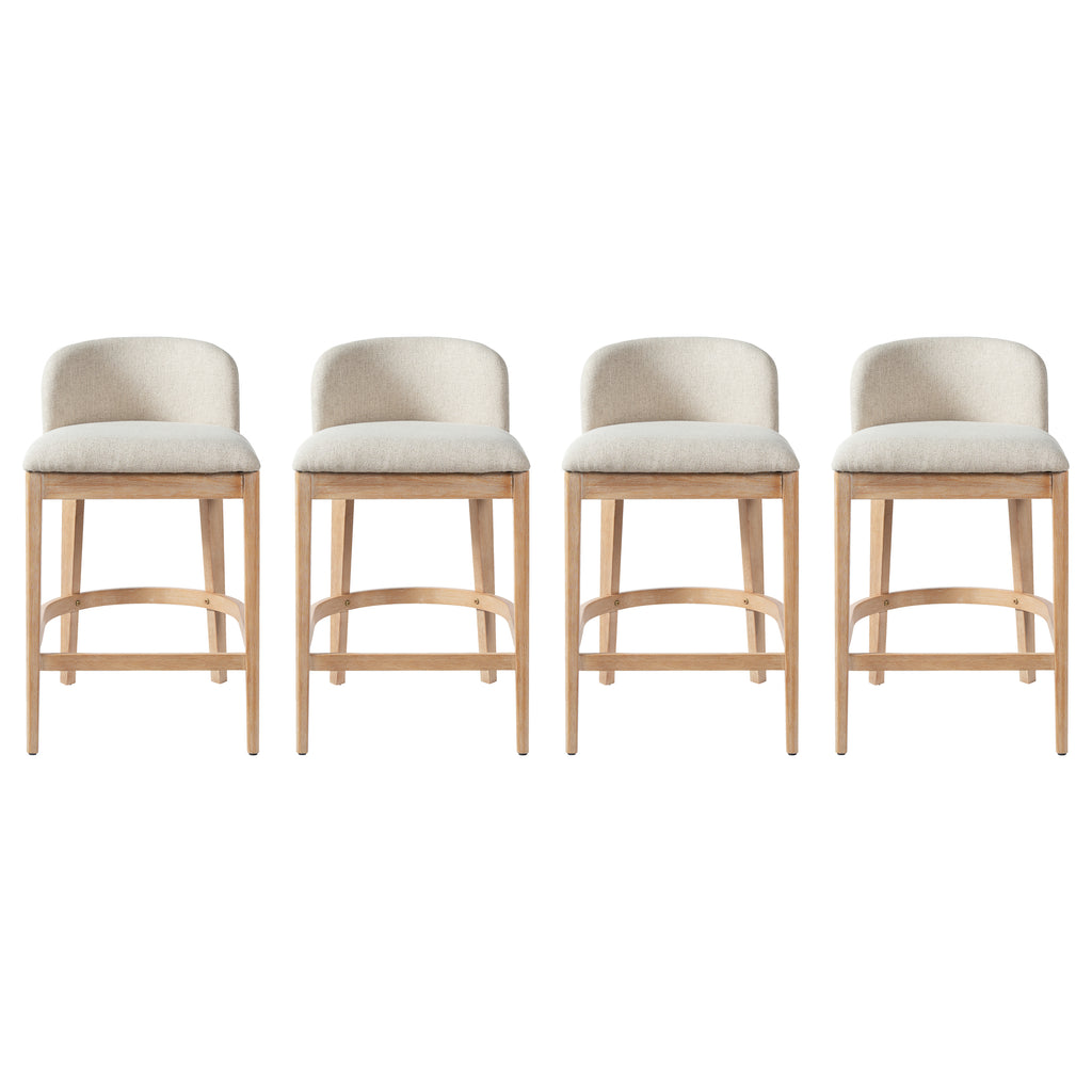 [variant:N897P442125N-S4] Calista Set of 4 Natural Wood Counter Stools image 3