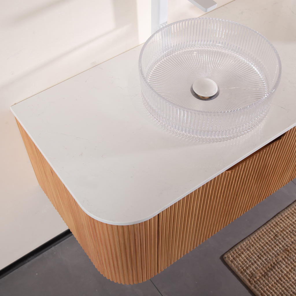 Round Vessel Bathroom Sink – 14-Inch — [variant:W6063P512819] Transparent image 4