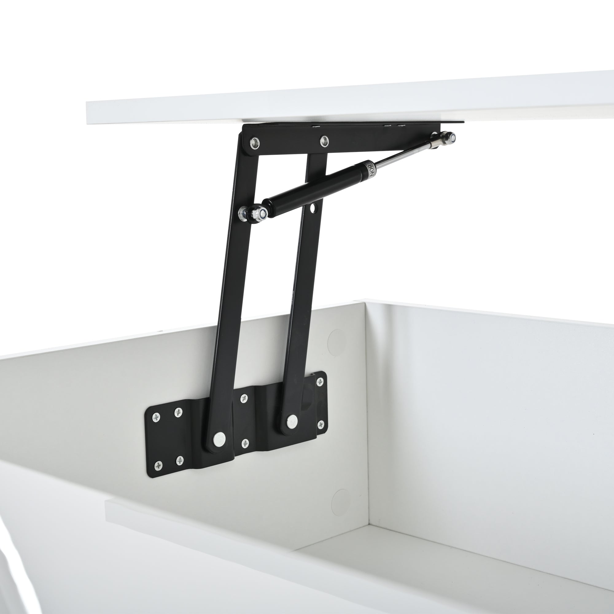 [variant:N892P428789W] High-Gloss Hydraulic Lift Coffee Table with Storage image 11