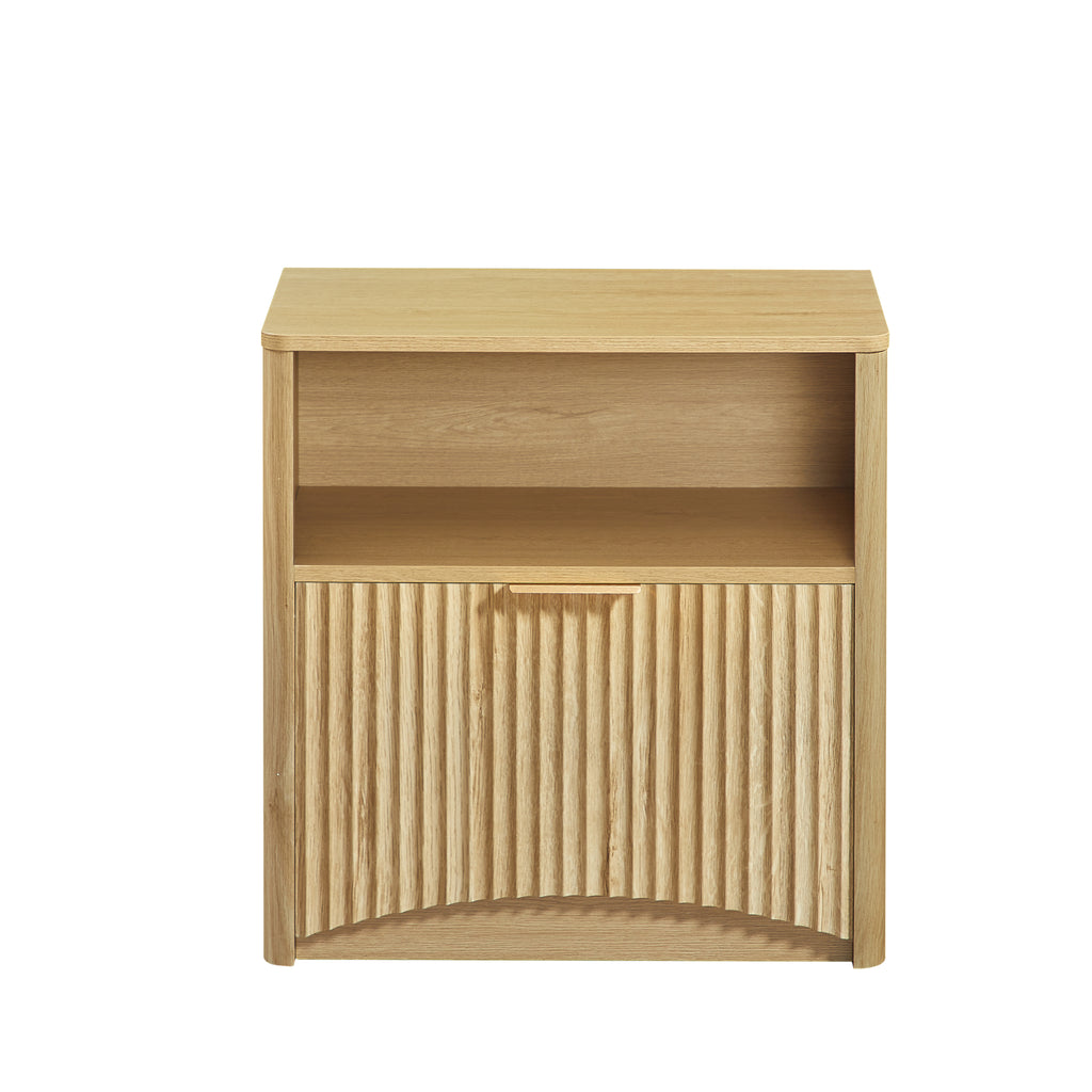 [variant:W5078P443398] Set of 2 Fluted Nightstands with Gold Handles image 11