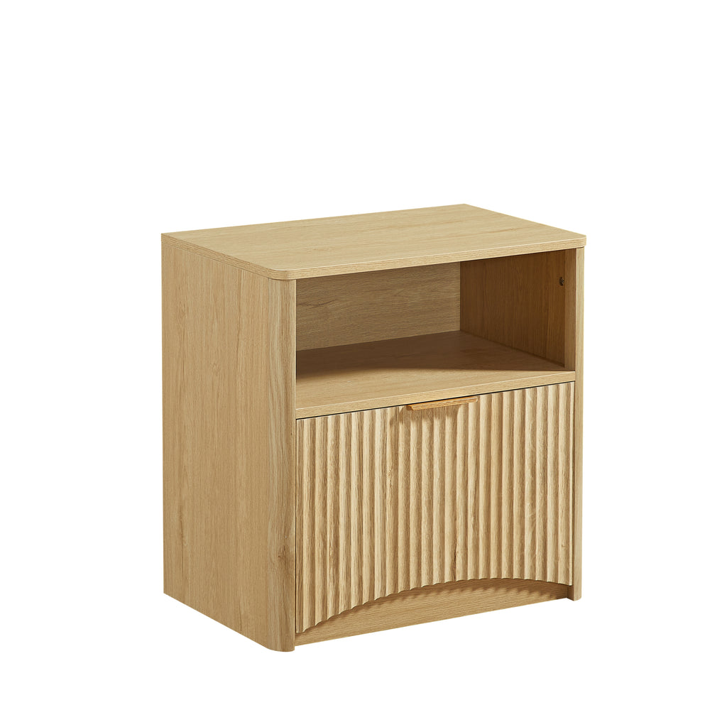 [variant:W5078P443398] Set of 2 Fluted Nightstands with Gold Handles image 13