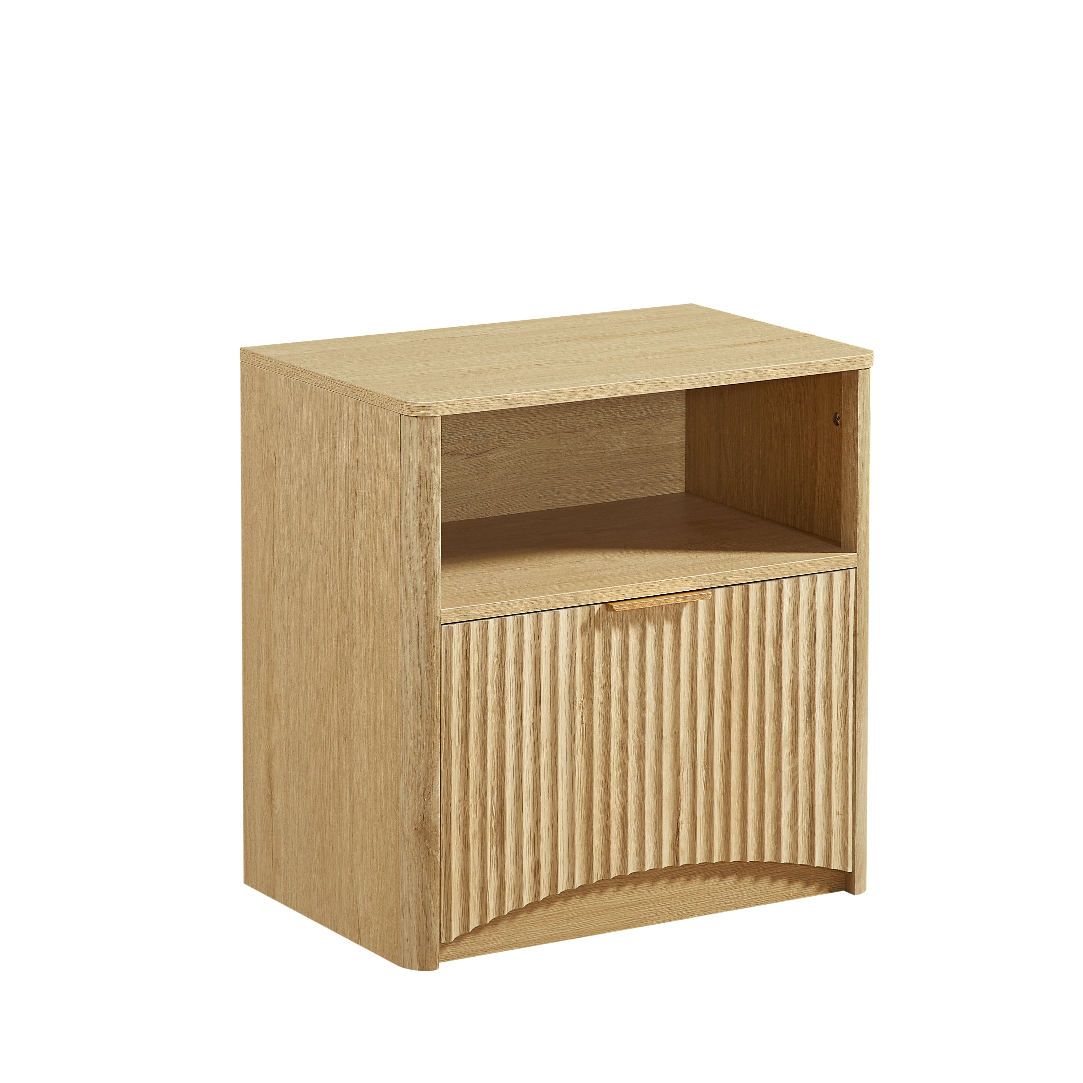 [variant:W5078P443398] Set of 2 Fluted Nightstands with Gold Handles image 13