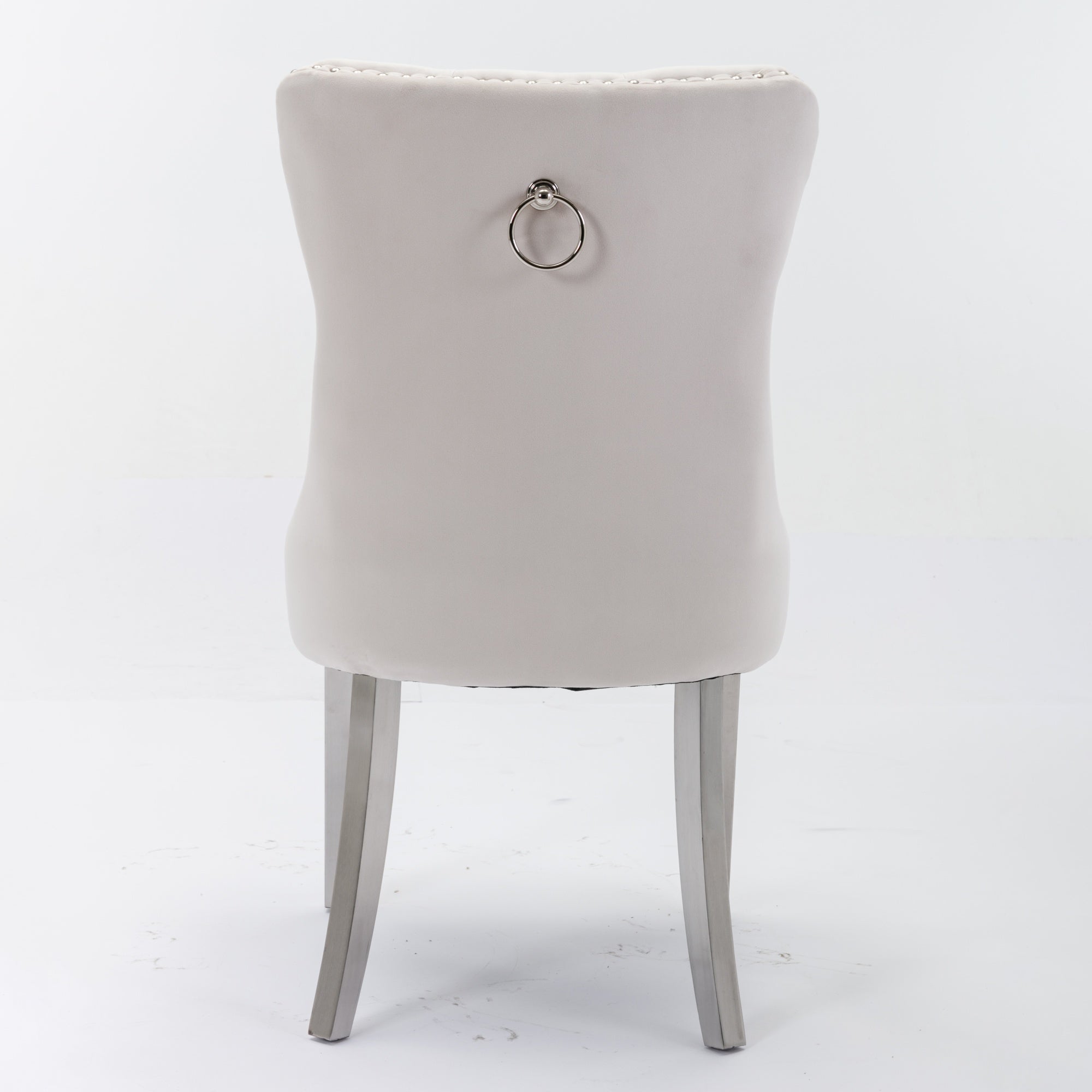 [variant:W5755P474574] Tufted Velvet Dining Chairs – Set of 2 image 6