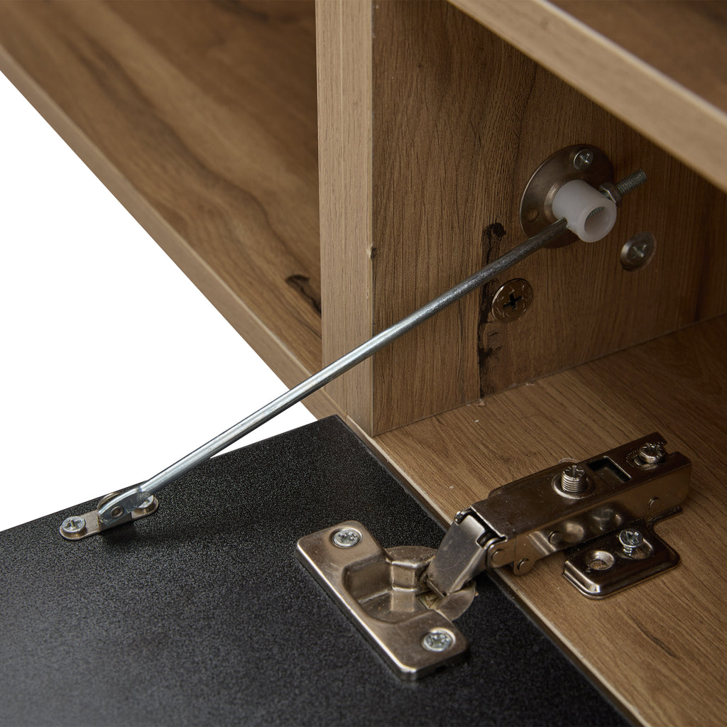 [variant:N892P428793Z] Floating LED TV Stand with Storage image 7