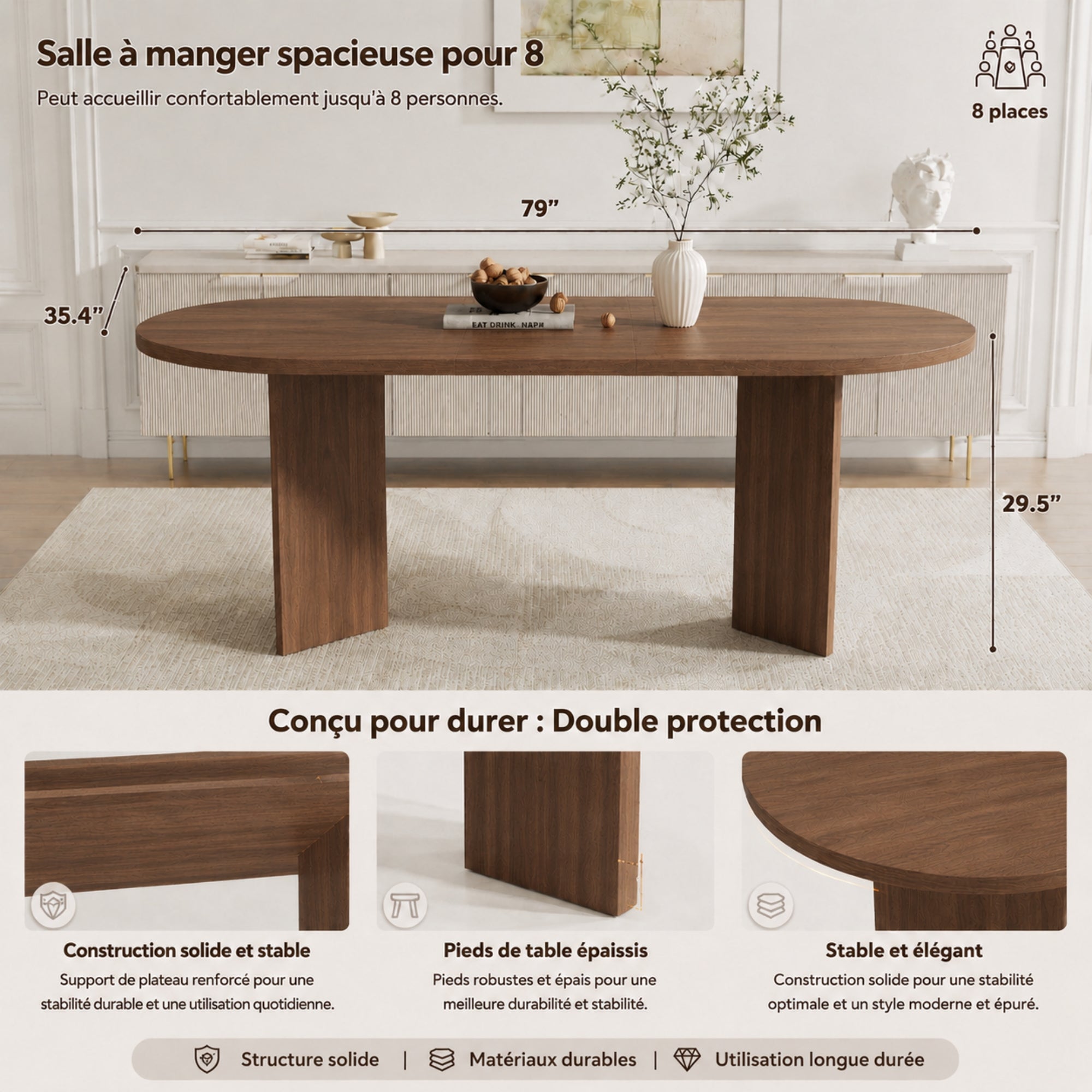 [variant:N859P472961A] Oval Walnut Dining Table – 79-Inch image 13