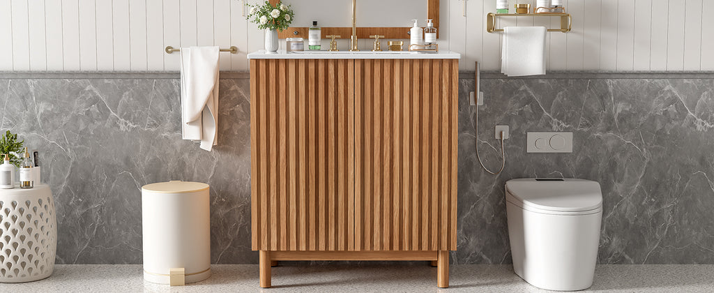 [variant:N729P339777O] Traditional Bathroom Vanity with Ceramic Sink – 29.9-Inch image 27