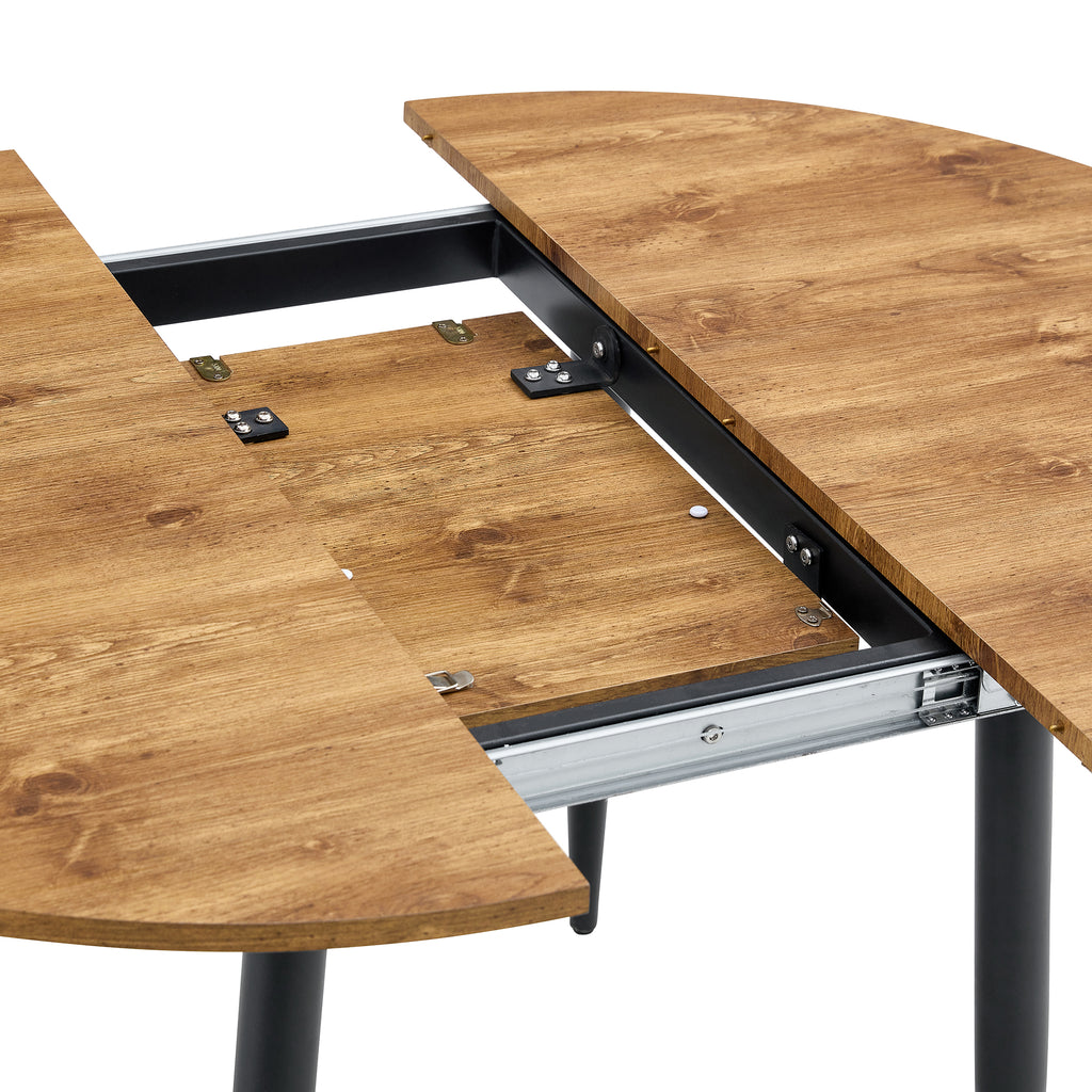 [variant:W3806S00005] Extendable Wood-Look Dining Table image 20