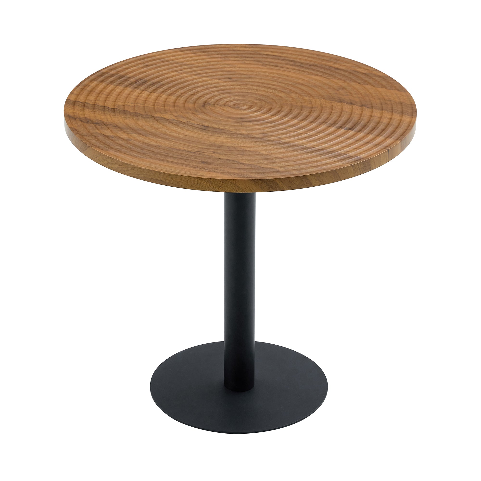[variant:W3806P409447] Round Dark Wood-Grain Dining Table – 31.5-Inch image 24