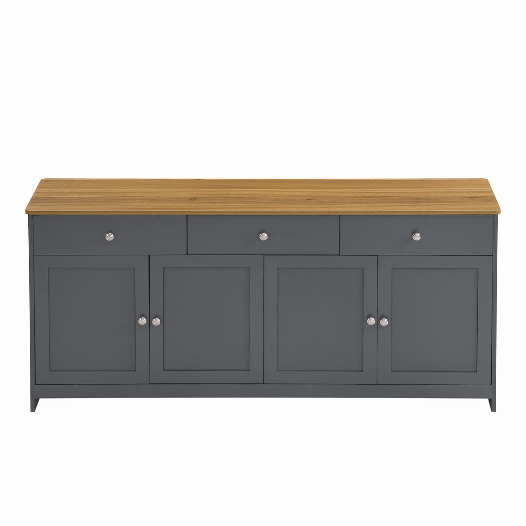 [variant:GA0017B] Gray-Black / Wood Tone image 5