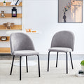 [variant:W3808P403942] Set of 2 Gray Dining Chairs image 1