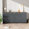 Gray-Black / Wood Tone
