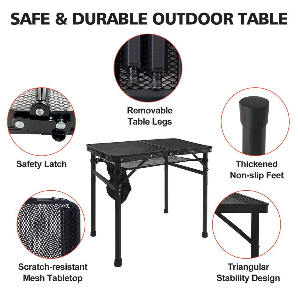 [variant:W5076P501054] Portable Folding Grill Table – 2-Foot image 3