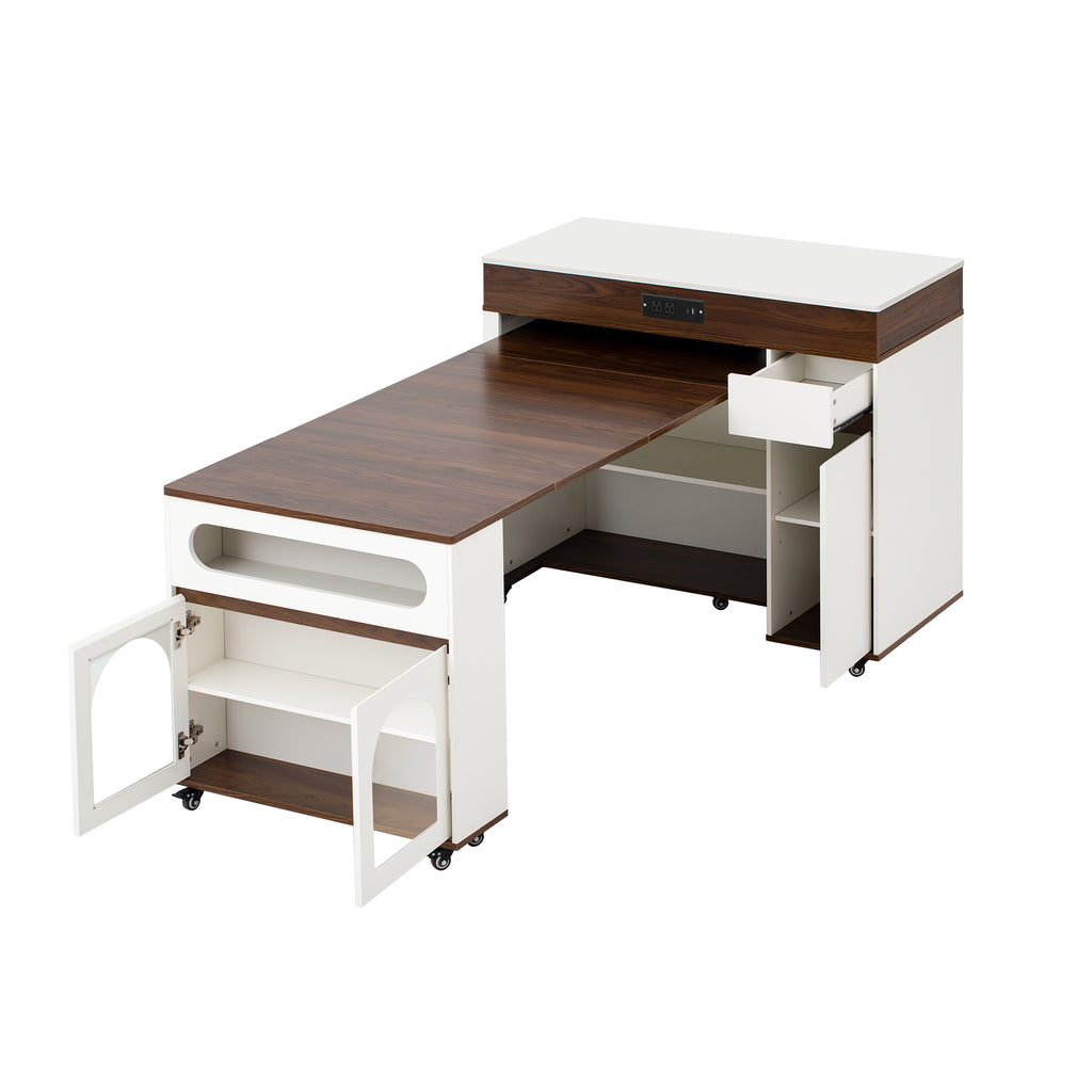 [variant:XW000029AAD-CA] Creamy White,Walnut image 23