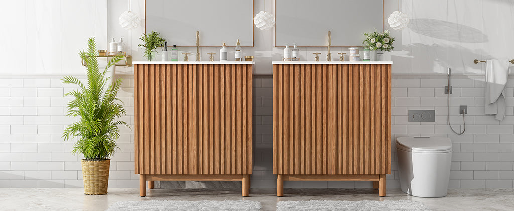 [variant:N848P000012O] Traditional Bathroom Vanity with Ceramic Sink – 59.8-Inch image 25