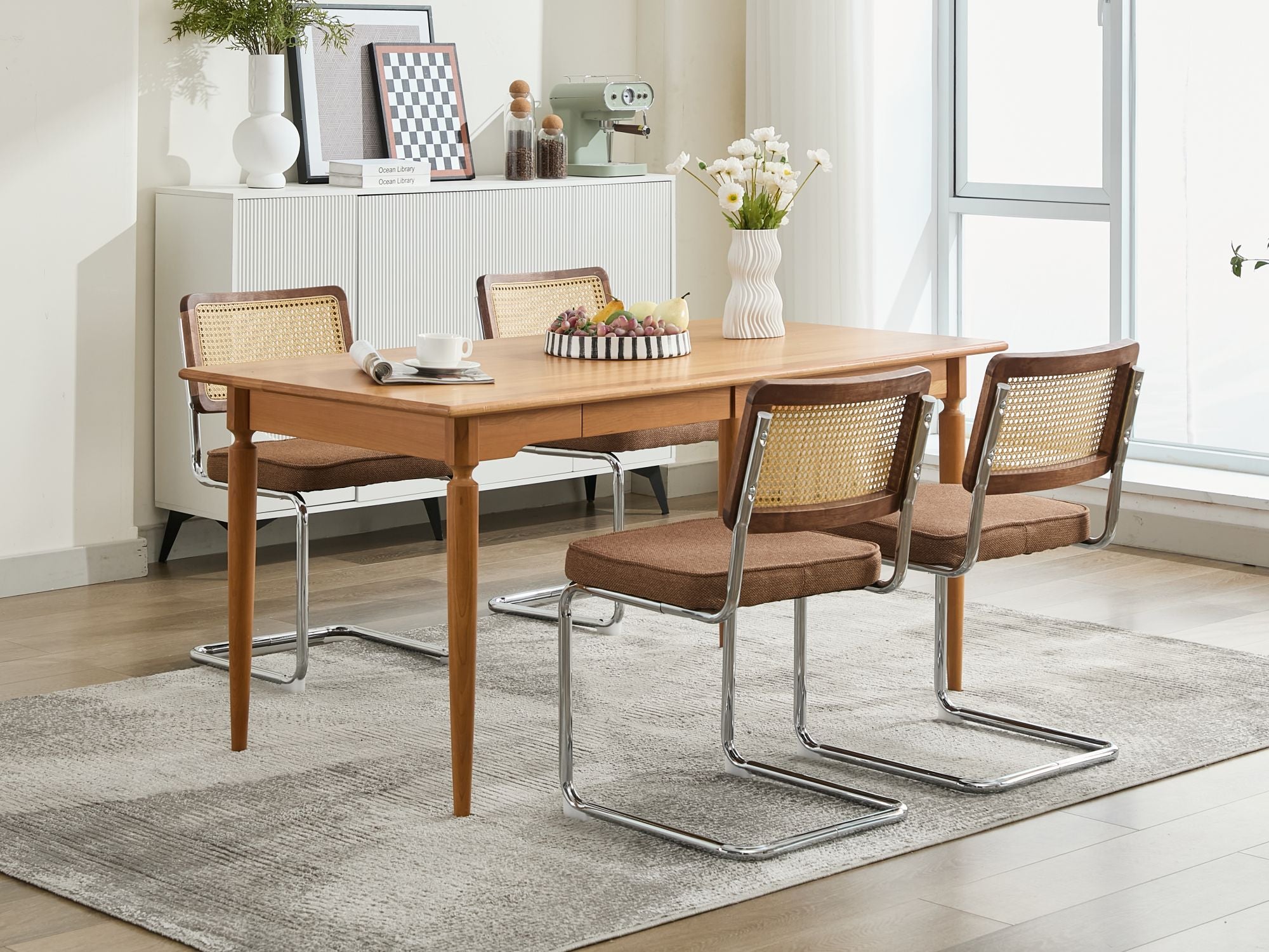 Coffee Rattan-Back Dining Chairs – Set of 2 — [variant:W5755P512975] Rattan-Back Dining Chairs – Set of 2 image 26