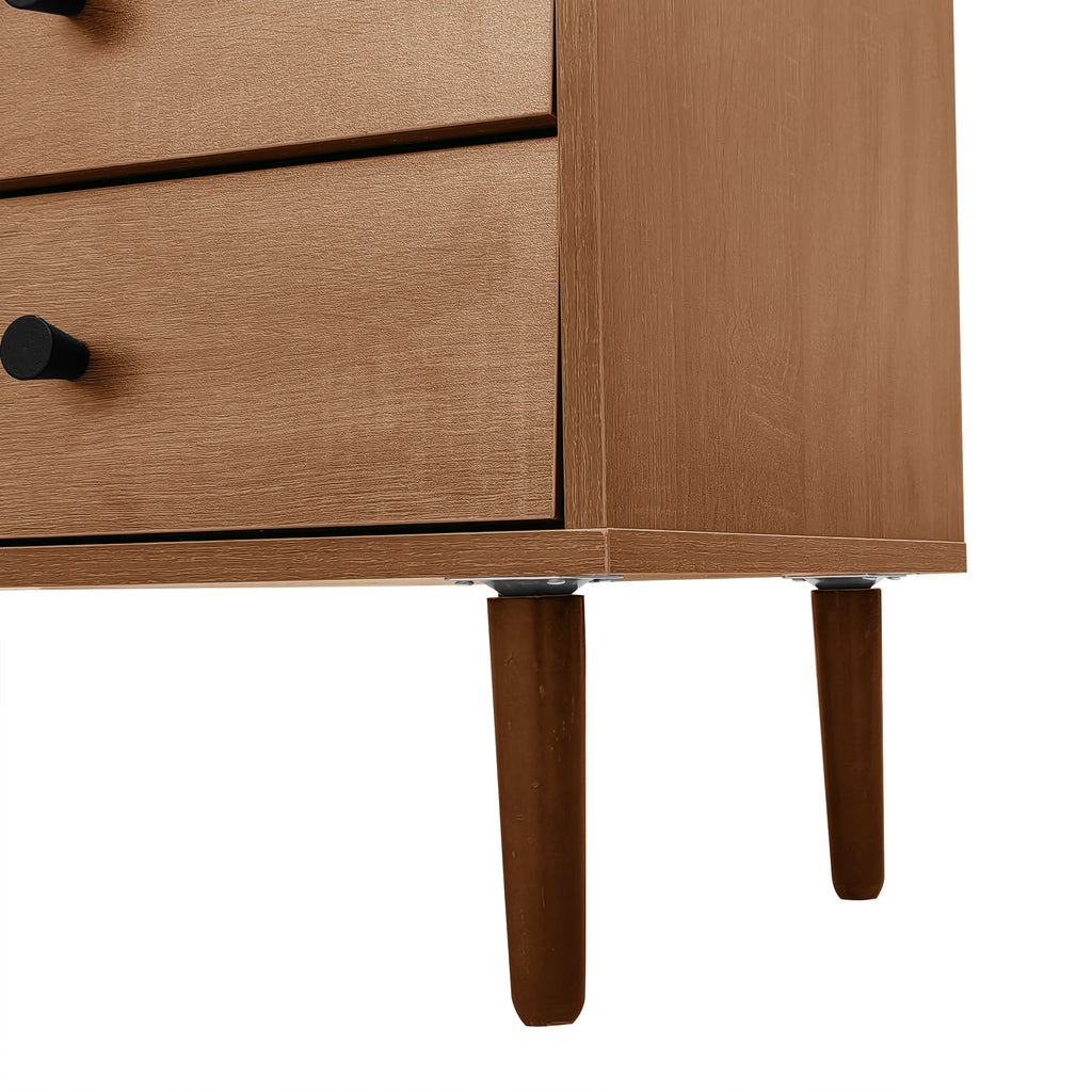 [variant:GA0013N] Country-Style Rattan-Door Sideboard image 17