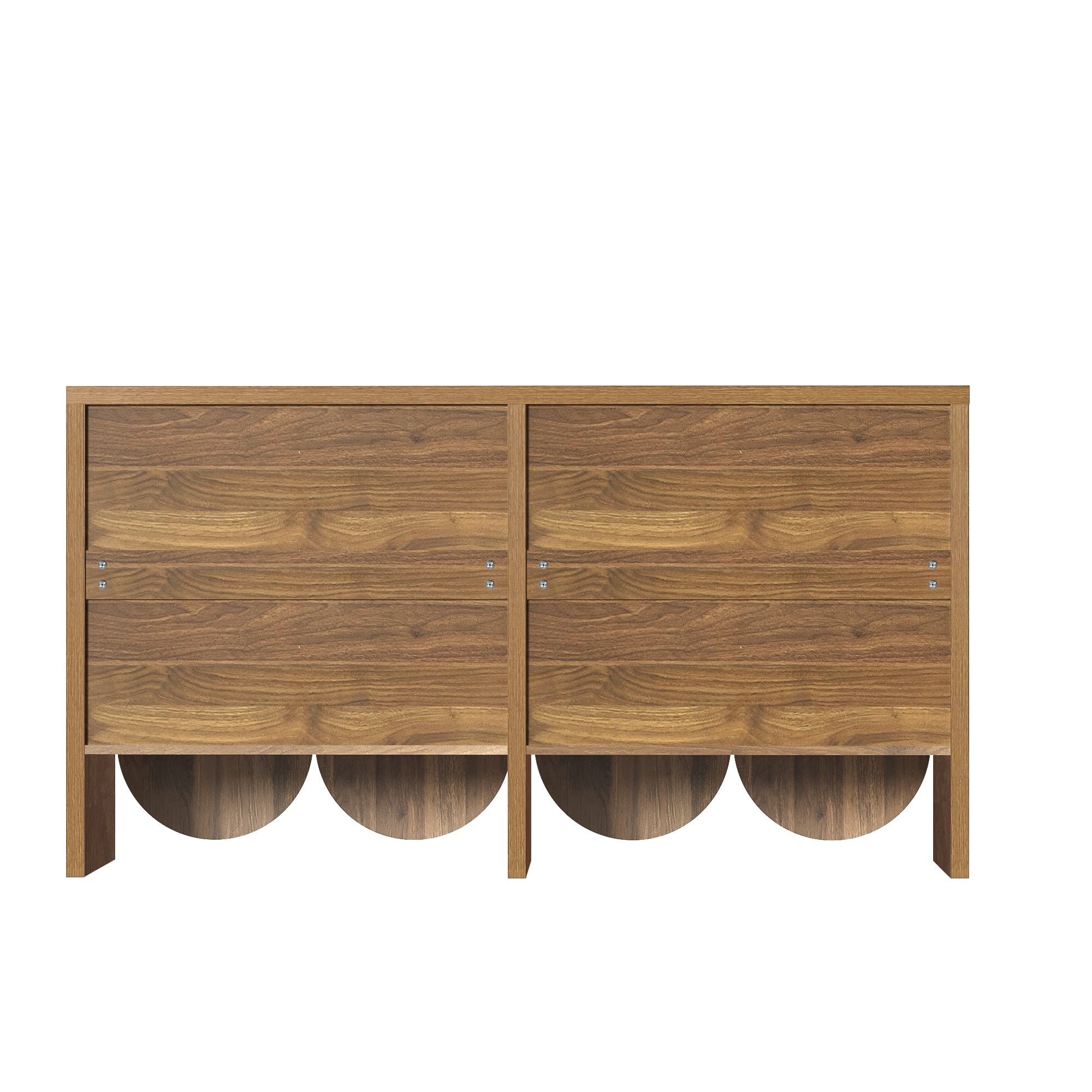 [variant:GA0002N] Fluted 4-Door Sideboard – Walnut image 13