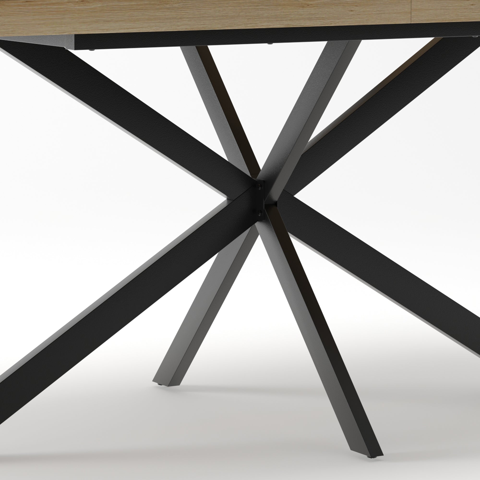 Extendable Dining Table with Hidden Storage – 55–71 Inch — [variant:W3679P437341] Natural image 14
