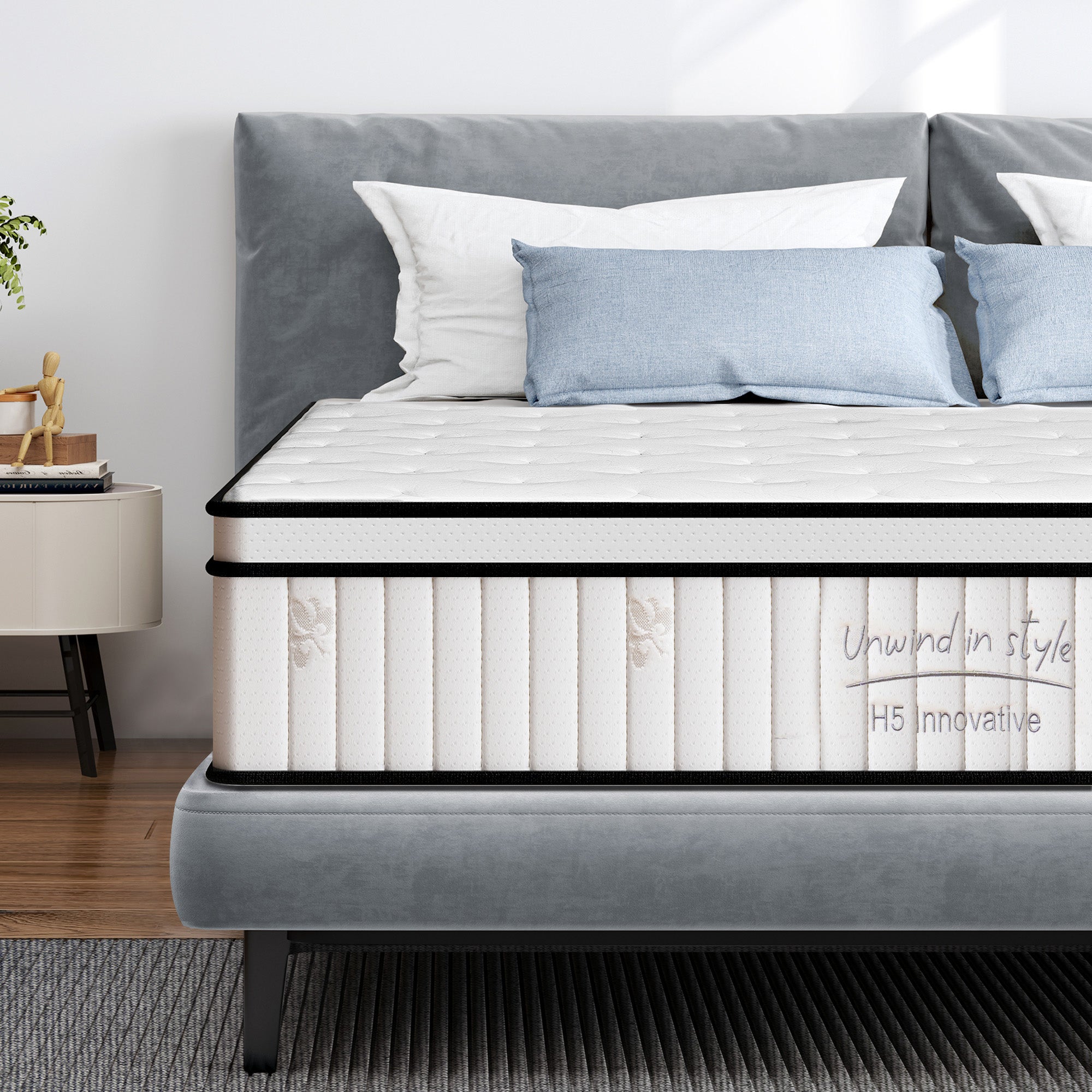 [variant:W3686P353680] Full Hybrid Memory Foam Mattress – 10-Inch image 3