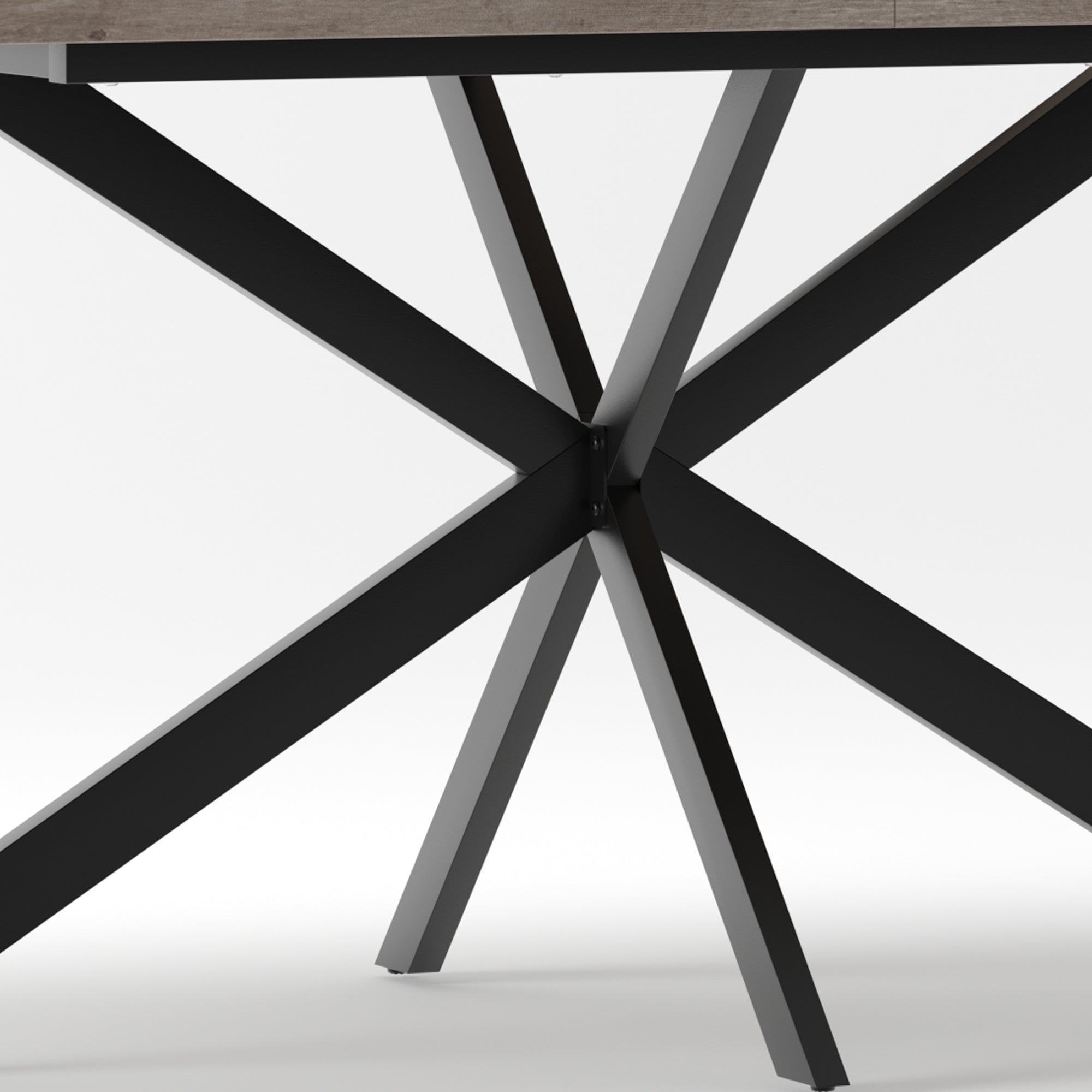 Extendable Dining Table with Hidden Storage – 55–71 Inch — [variant:W3679P437342] Gray image 13