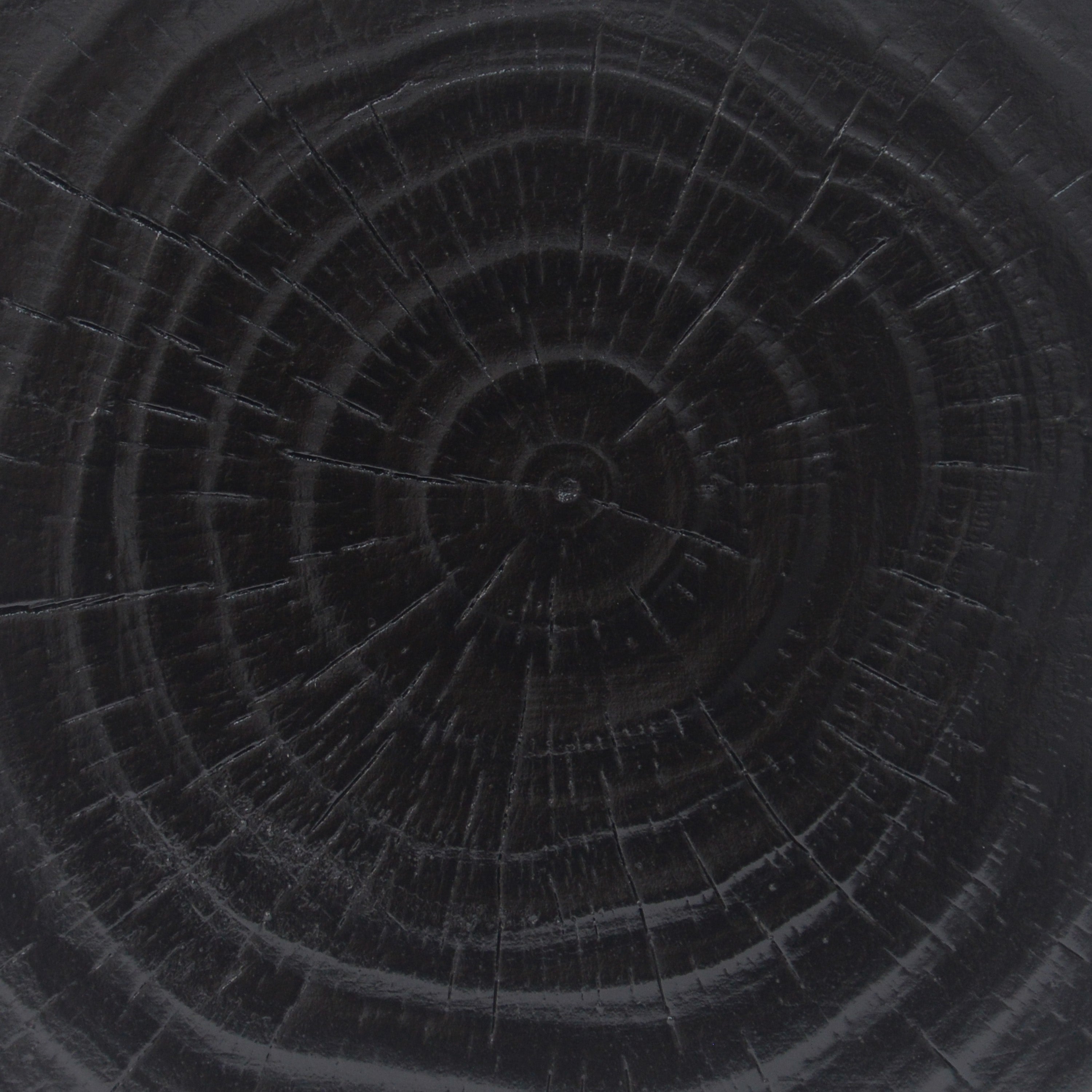 Twisted Wood-Look Indoor/Outdoor Side Table — [variant:N911P479287B] Black image 13