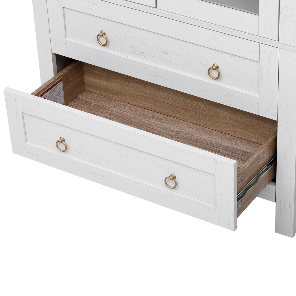 [variant:N853P387781W] Arched Glass-Door Pantry Cabinet – 71-Inch image 12
